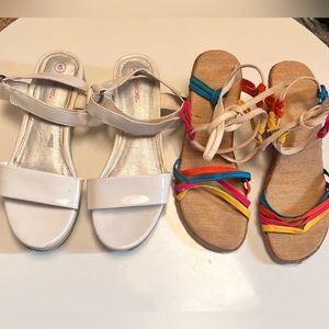 Summer sandals - set of two pairs